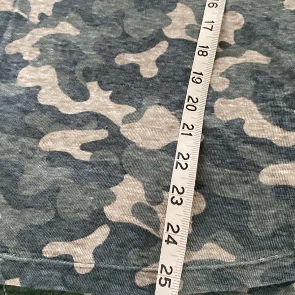 Nicole Miller Linen Camo Top - Picture 7 of 8